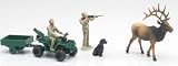Wild Hunting Rocky Mountain Elk Playset