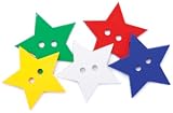 Blumenthal Lansing Favorite Findings Buttons, Large Stars, 5/Pkg