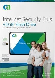Childrens Toyshop  Software : Internet Security Suite Plus 2008 2 Gb Flash Drive