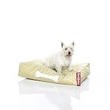 FATBOY Doggielounge small sand! Hundekissen Original, Sitzsack fuer den Hund, Hundebett, Doggybag klein!