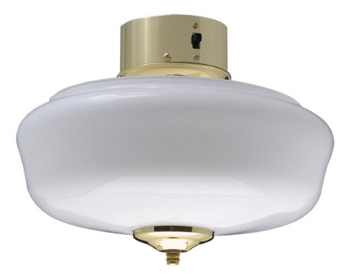 Craftmade Lk1cfl Low Profile School House Ceiling Fan Light Kit