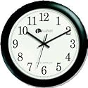 12" Analog Radio Controlled Clock - The Perfect Timekeeper!