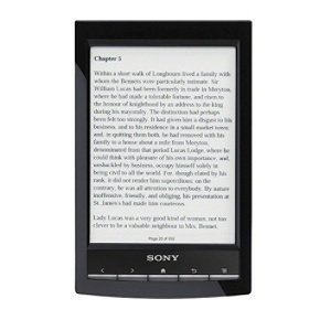 Sony PRS-T1 6 Digital E-Ink Pearl eReader with Wi-Fi (Black)