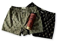 Logo Print Boxers Logo Print Boxers Red/Oak 2pk XXL