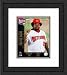 Framed Dmitre Young Washington Nationals Photograph