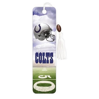 (2x6) Indianapolis Colts Helmet Beaded Bookmark