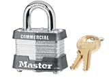 Master Lock 3KA-0464 1-1/2 Inch Laminated Keyed-Alike Padlock - Quantity 6 Master Lock [並行輸入品]