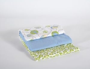 Summer Infant Organic Receiving Blankets, 3 Pack, Stone