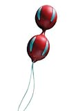 Funfactory Smartballs - Silver/red