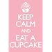 Humour Maxi Poster 91.5x61cm Keep Calm and Eat a Cupcake Perfect For Any Sweet Tooth!