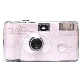 Purple Rose Disposable Wedding Camera - 12 Pack by 