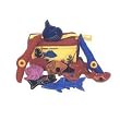 Going Fishing Travel Bag