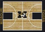 Missouri Tigers 5 4 x 7 8 Home Court Area Rug