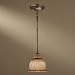 Minka Raffine Aged Patina 1 Light Pendant 1961-243