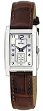 FESTINA F16198/2  Damenarmbanduhr sta/silber-12arab/rotbraun