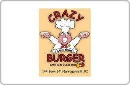 Crazy Burger Gift Certificate ($25)