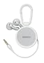 Sony MDR-KE30LW/W Bud Style Headphone with Carabiner