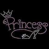 Princess Shoe Rhinestud Adult Sweatshirt