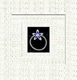 Blue Flower Crystal Pendant Toe Ring