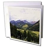 Edmond Hogge Jr Nature - Rocky Mountain National Park - Greeting Cards-6 Greeting Cards with envelopes