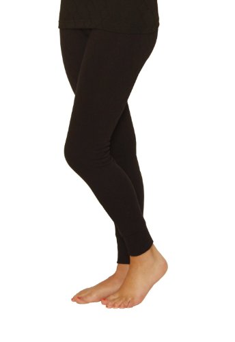  Sous-vêtements Thermique : Pantalon Thermique 'Long Jane' pour femme [Noir, OS]