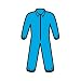 A60 Coveralls by KleenGuard® (w/ Elastic Back/Wrists/Ankles) LOT OF 20 - 3X-Large