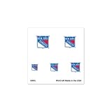 New York Rangers Official Logo Fingernail Tattoos