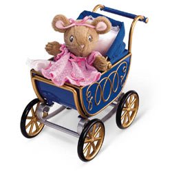 Angelina Ballerina Polly Doll and Pram by 