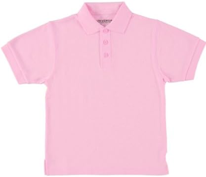 Universal Unisex S/S Pique Polo - pink, 6