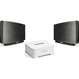 Sonos S5 Zone Player 2 Pack and BR100 Zone Bridge Bundle Black Electronics internet radio