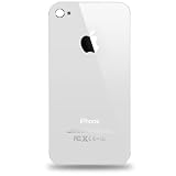 iPhone 4S Glas Back cover in Weiss Akkudeckel Rückseite +Schraubenzieher NEU