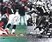 Jason Elam & Tom Dempsey autographed 8x10 Photo (Denver Broncos & New Orleans Saints) (Field Goal Distance Record Holders)