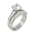 CZ Wedding Ring Set