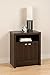 Espresso Series 9 Designer - 2 Door Tall Nightstand