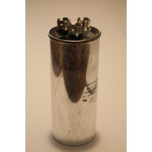 55+7.5 MFD 440v 440 Volt 50/60 Hz Round Motor Dual Capacitor for Goodman Rheem Trane Amana Carrier