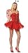 Love Bug Sexy Women's Costume Adult Halloween Outfit - Size XL, Dress Size 16-18