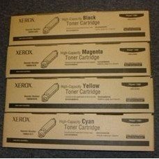 Genuine Xerox Phaser 7400 High Yield Toner Set 106R01077, 106R01078, 106R01079, 106R01080 BCYM Sealed In Retail Packaging On Sale