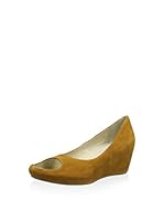 BPrivate Zapatos peep toe (Mostaza)