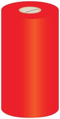 VnM SignMaker VNMR110R1 Red Vinyl Ink, 984' Length, 4" Width