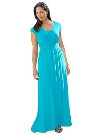 Goddess Women's Plus Size Goddess Maxi Dress at Amazon Womenâs ...