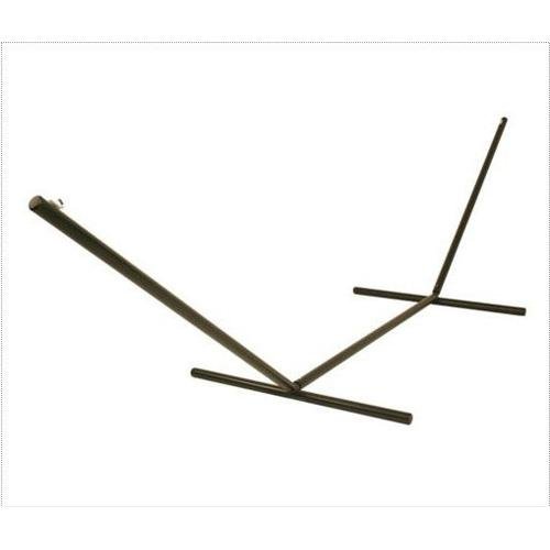 Textured Tri-Beam Steel Hammock Stand Color: Bronze