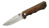 Eigenschaften Herbertz  / Herbertz Einhandmesser, AISI 420, Pakkaholz-Schalen