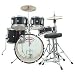 5pc Junior Drum Set Black
