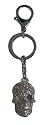 Diamante studded Skull Charm in Silver