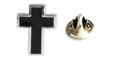 Cross Christian Jesus Lapel Pin Tack Tie