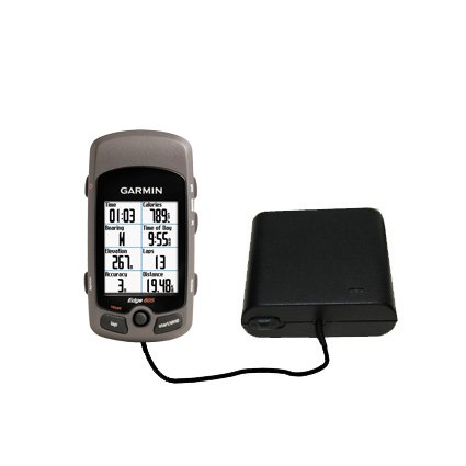 Emergency AA Battery Charge Extender for the Garmin Edge 605 - Gomadic Brand w/ TipExchange Technology