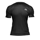 Men's Under Armour HeatGear Loose Full T-Shirt - Black