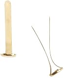 Produkt-Bild: Maped Rundkopf-Musterbeutelklammern, aus Messing, 30 mm VE=1