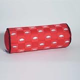 Arkansas Razorbacks Team Colored Multi-Logo Bolster Pillow