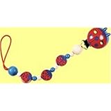 Ladybug Pacifier Chain